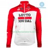 Maillot Cyclisme Hiver + Collant à Bretelles 2018 Lotto-Soudal N001